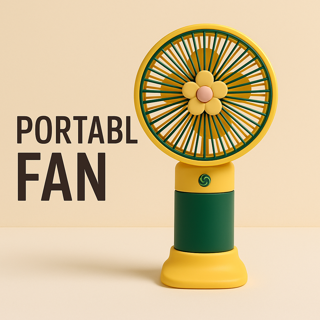 Preimum Quality Rechargeable Portable Mini Fan